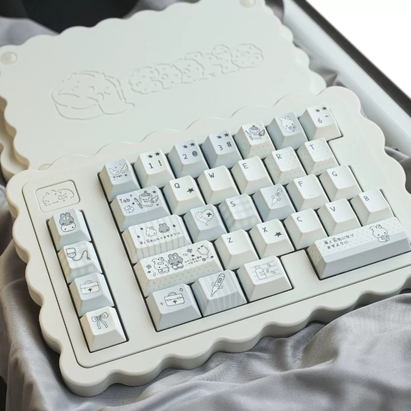 Gaming Keyboard Ergonomic - Soda Stack Split Keyboard Custom Tri-mode