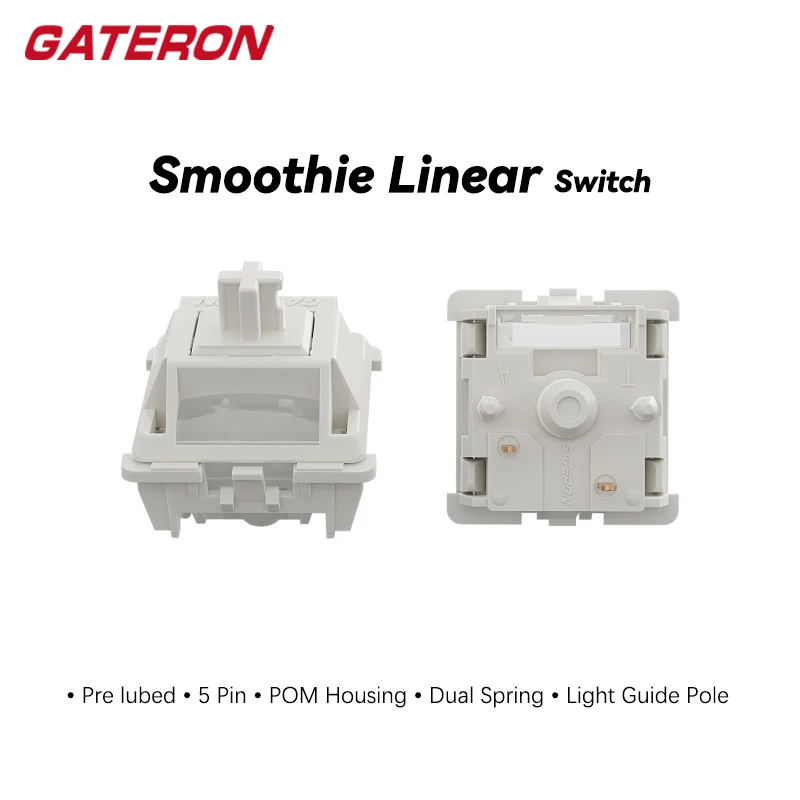 Keyboard Lube Kit - Gateron Smoothie Switch Linear Pre lubed