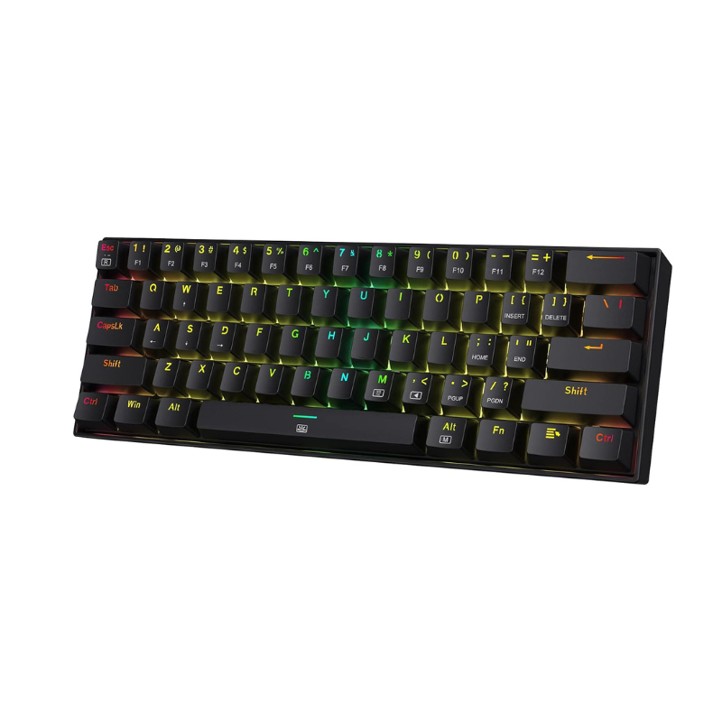 Gaming Keyboard Blue Switches - Redragon K630 Dragonborn 60% Wired RGB