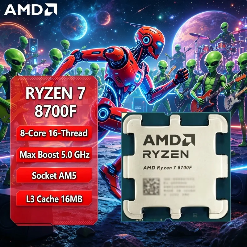 Amd Cpu Ryzen 7 - AMD Ryzen 7 8700F Desktop Processor
