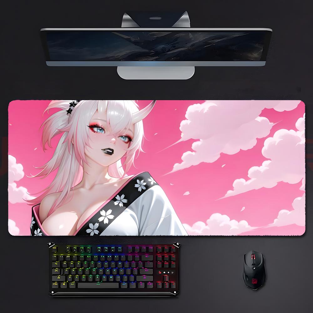 Anime Mouse Pad Gamer XXL Keyb - Gaming Keyboard Half recension och pris