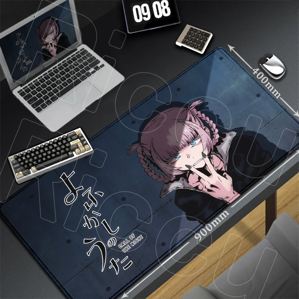Hot Anime Call of The Night Mo - Gaming Keyboard Typewriter recension och pris