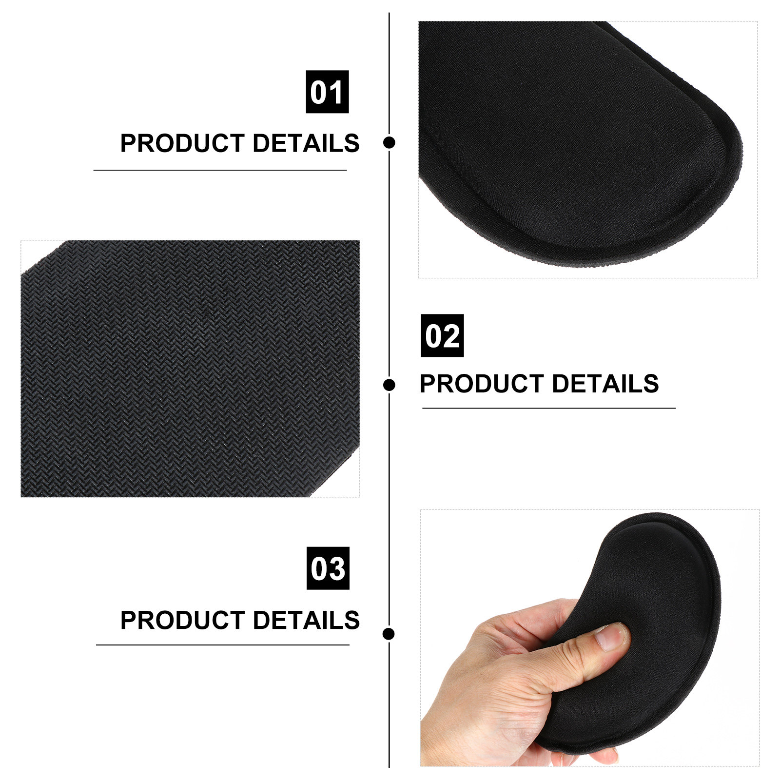 1Set Memory Foam Wrist Rest Se - Gaming Keyboard Ergonomic recension och pris