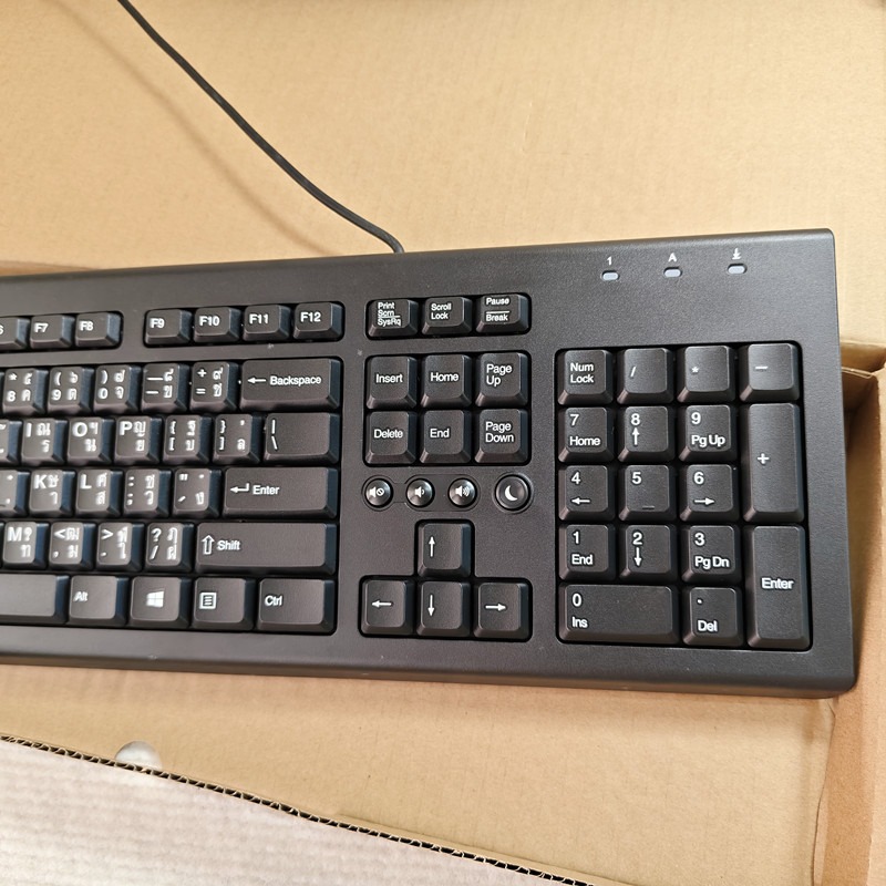 Thai layout USB wired keyboard - Gaming Keyboard Blue Switches recension och pris