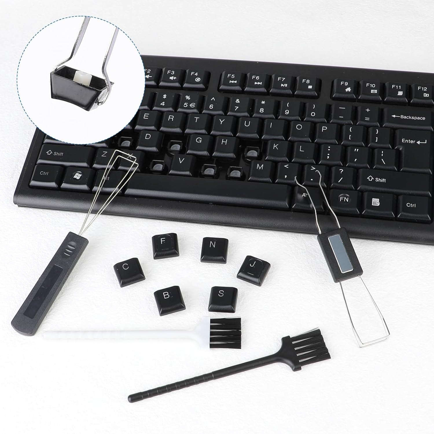1 Set Keycap Remover Tool Set, - Keycap Puller Ring recension och pris