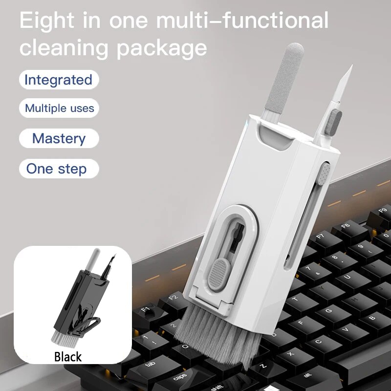 8 In 1 Cleaning Kit Keyboard C - Keycap Puller Ring recension och pris