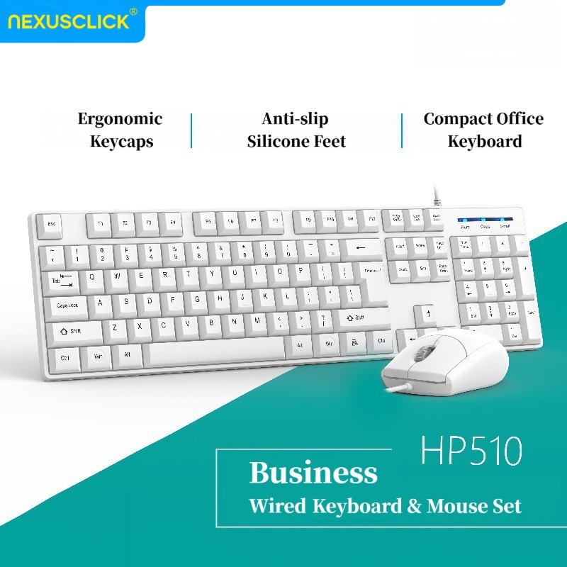 NexusClick Wired Office Keyboa - Gaming Keyboard Expensive recension och pris