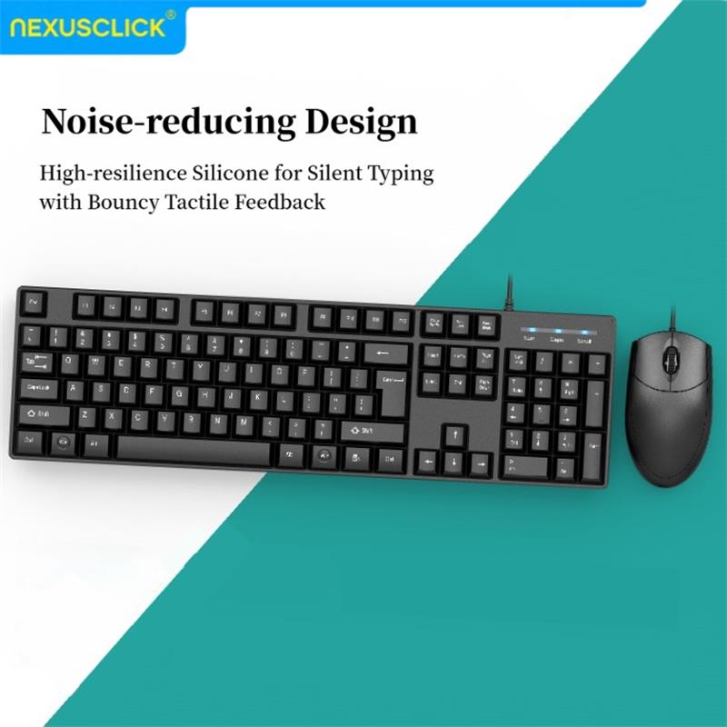 NexusClick Wired Office Keyboa - Gaming Keyboard Expensive recension och pris