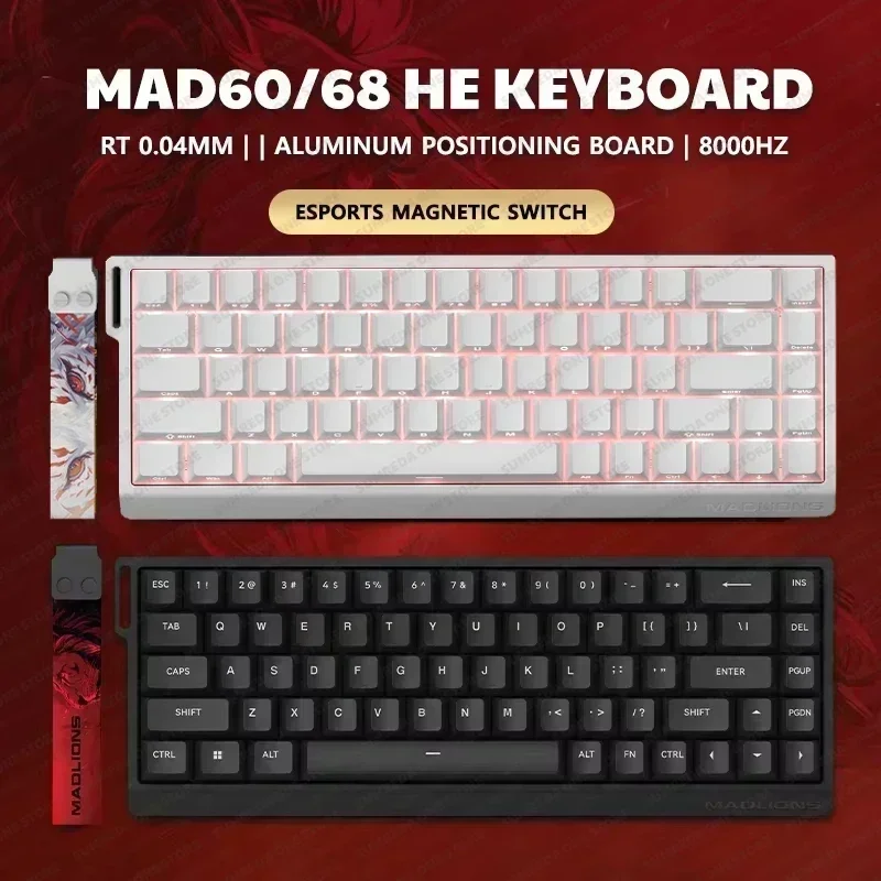 AI Madlions Mad 60he Mad 68he  - Gaming Keyboard Hand recension och pris