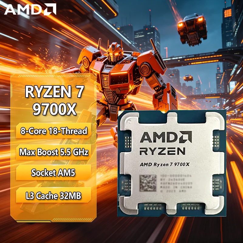 AMD Ryzen 7 9700X AMD R7 9700X - Amd Cpu Ryzen 7 recension och pris