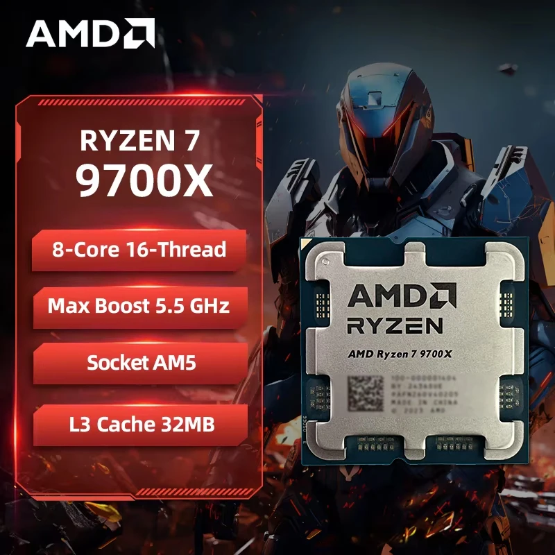 AMD Ryzen 7 9700X AMD R7 9700X - Amd Cpu Ryzen 7 recension och pris