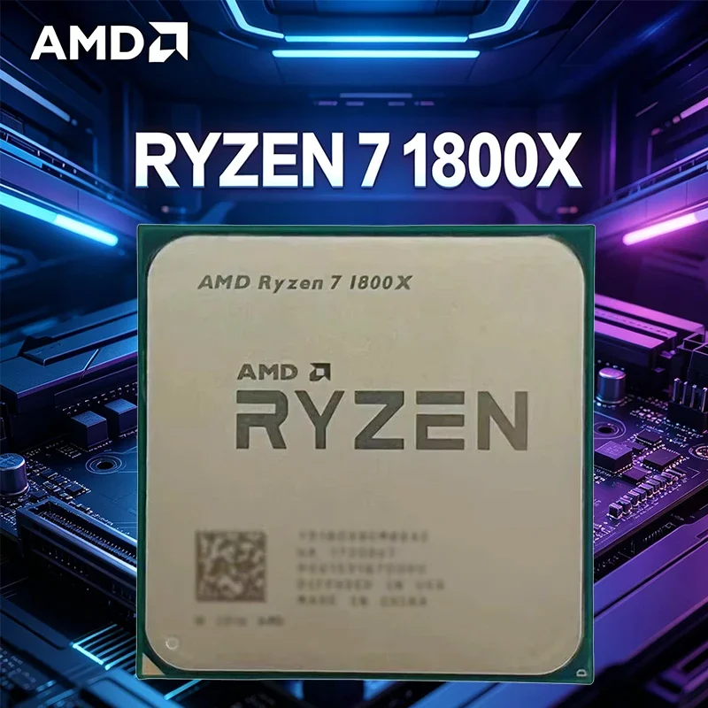 AMD Ryzen 7 1800X CPU R7 1800X - Amd Cpu Ryzen 7 recension och pris