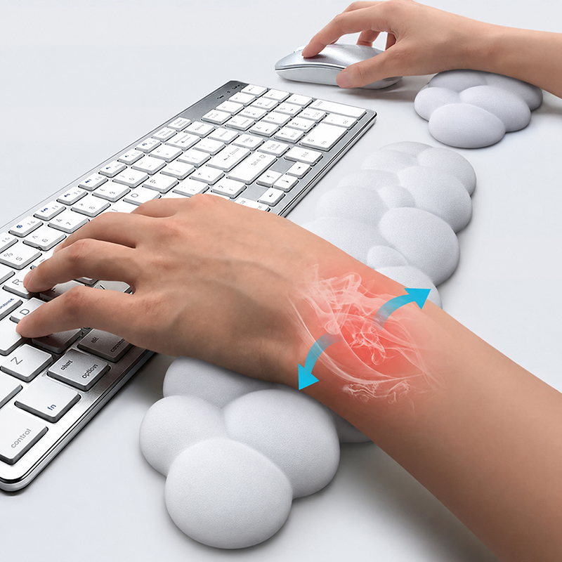 Mouse Pad With Wrist Rest Keyb - Gaming Keyboard Hand recension och pris