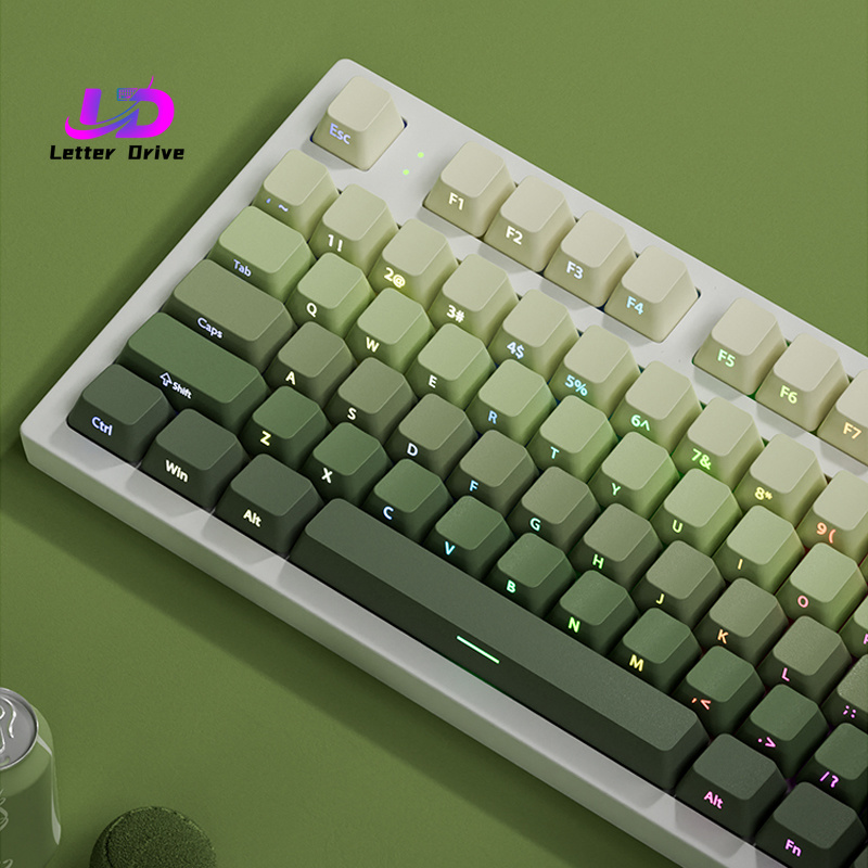 135 Key Cherry Profile Green G - Gaming Keyboard Typewriter recension och pris