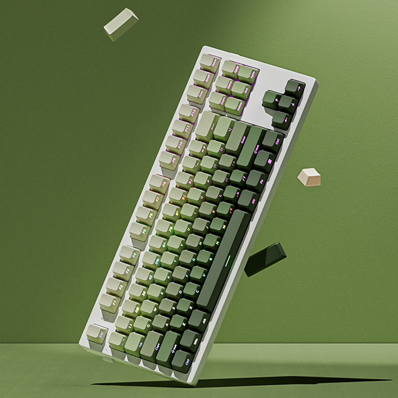 135 Key Cherry Profile Green G - Gaming Keyboard Typewriter recension och pris