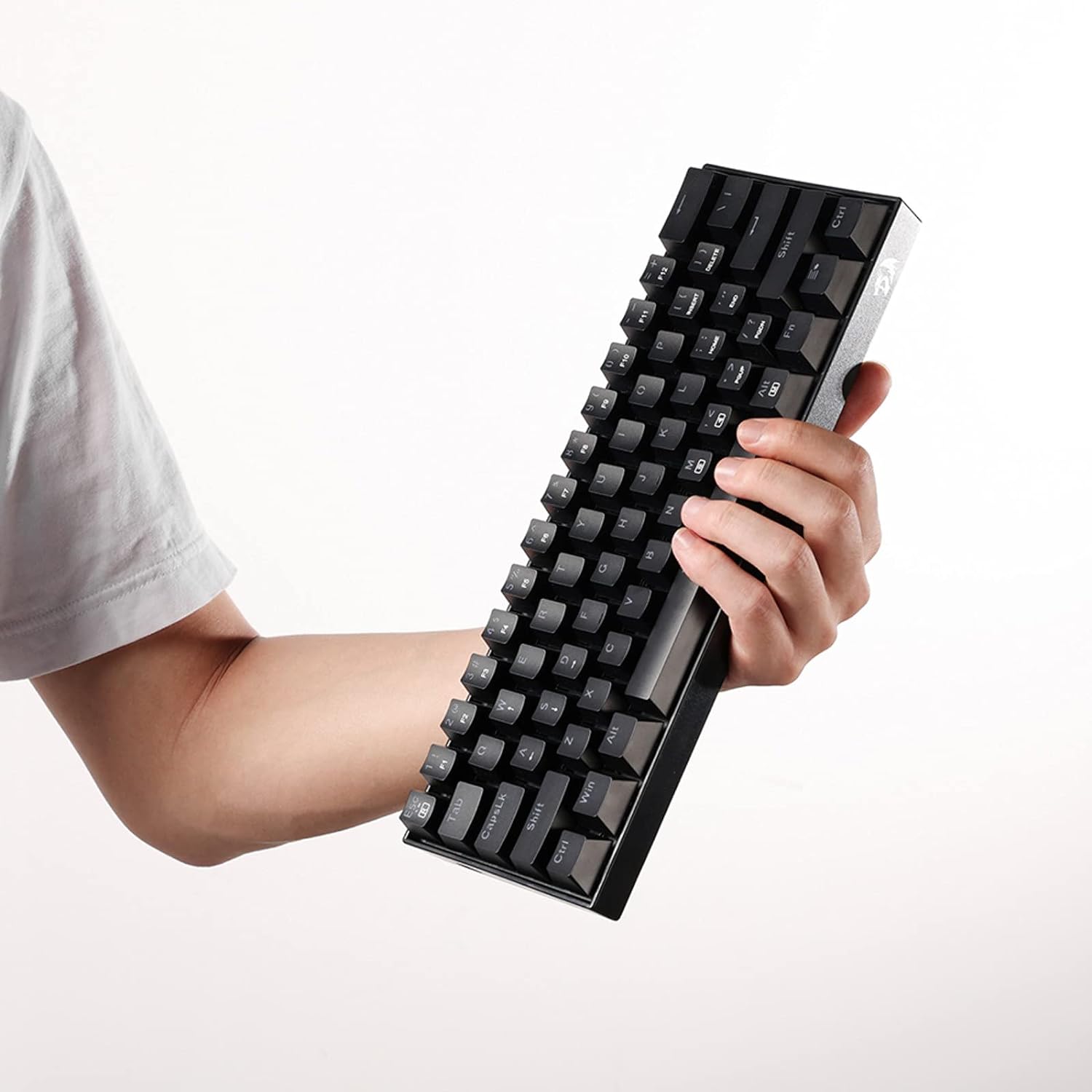 Redragon K630 Dragonborn 60% W - Gaming Keyboard Blue Switches recension och pris
