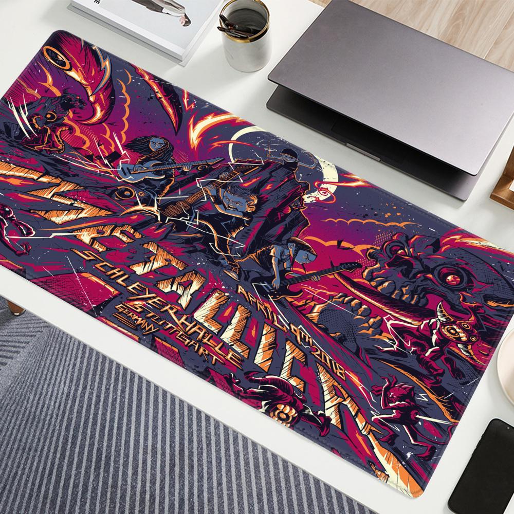 Band M-Metallicaes Mouse Pad 9 - Gaming Keyboard Non Mechanical recension och pris