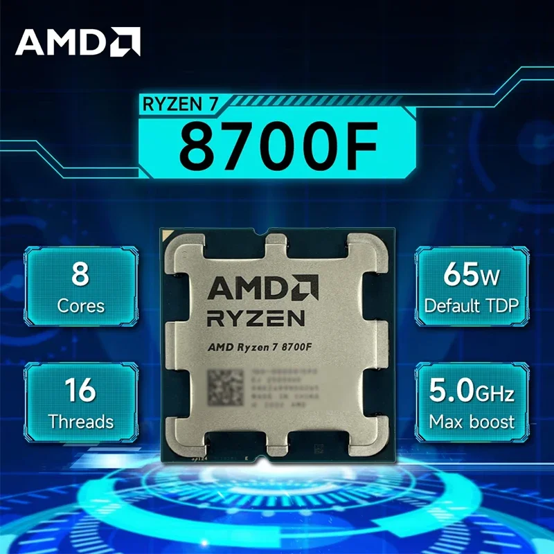 AMD Ryzen 7 8700F Desktop Proc - Amd Cpu Ryzen 7 recension och pris