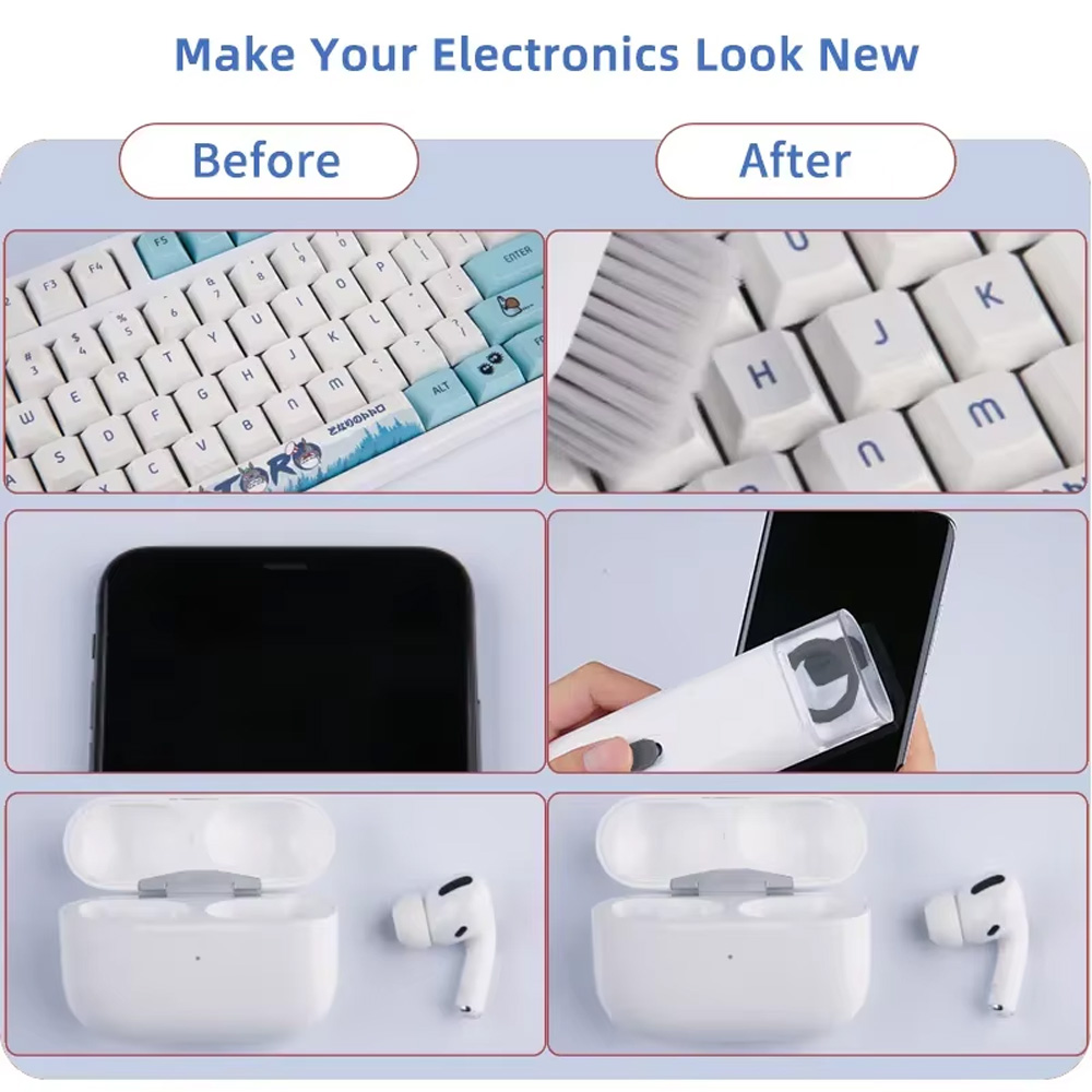 7-in-1 Keyboard Cleaning Kit L - Keycap Puller Ring recension och pris