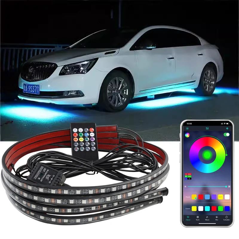 RGB Flexible LED Light bar Car - Rgb Underglow Strip recension och pris