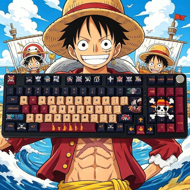 BANDAI One Piece Monkey D. Luf - Gaming Keyboard Ergo recension och pris