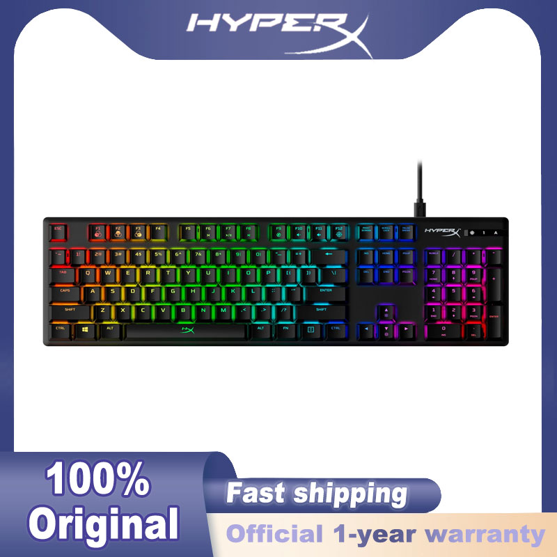 HyperX Gaming Keyboard RGB Bac - Gaming Keyboard Hyperx recension och pris