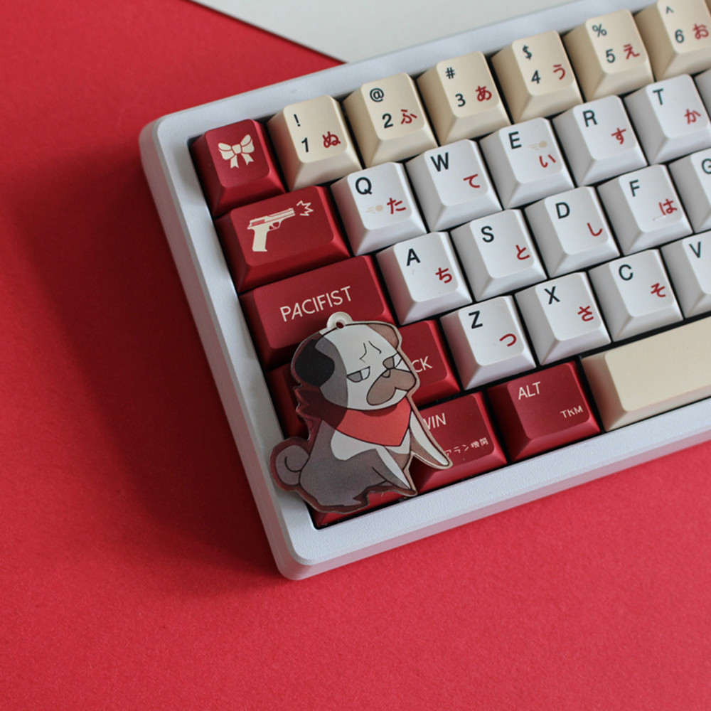 Lycoris Recoil Anime PBT Keyca - Gaming Keyboard Ergonomic recension och pris
