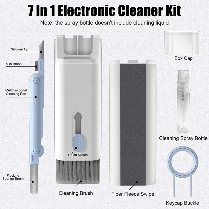 7 in 1 Computer Keyboard Clean - Keycap Puller Ring recension och pris