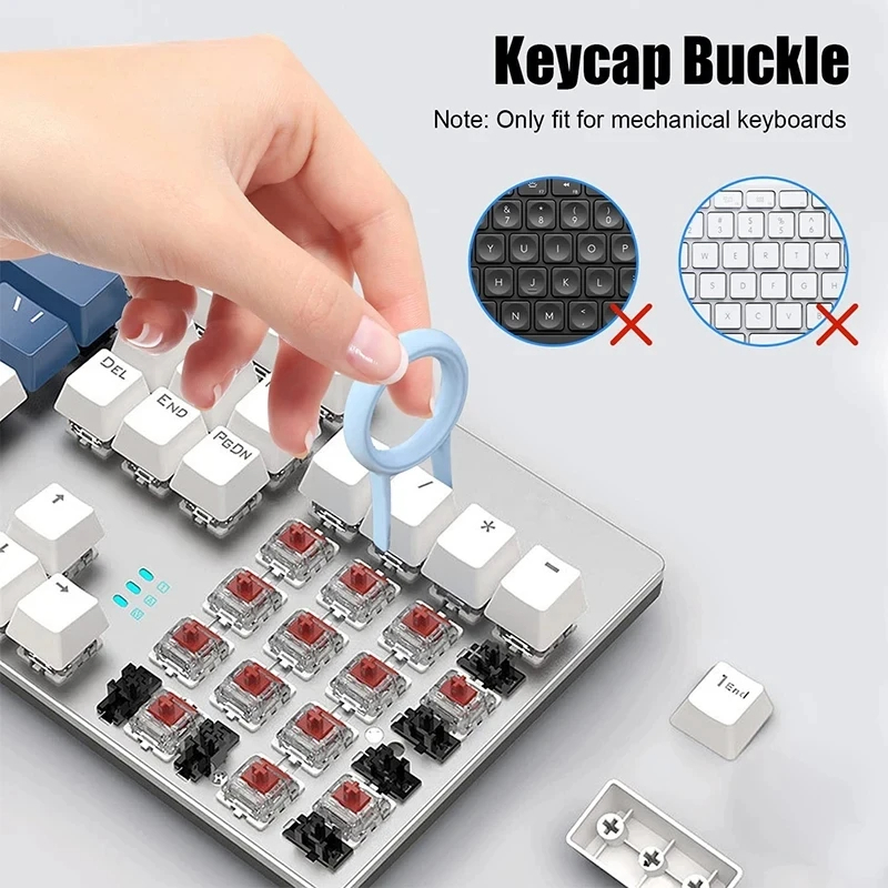 7 in 1 Computer Keyboard Clean - Keycap Puller Ring recension och pris
